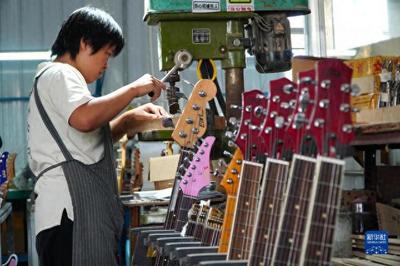 鄉村行·看振興丨山東昌樂:"樂器小鎮"奏響"富民曲"